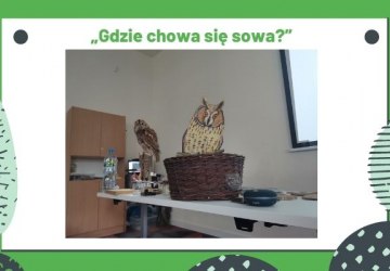 „Gdzie chowa się sowa?” – Stowarzyszenie Zielony Puszczyk na tropie