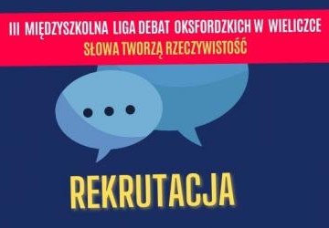 „Słowa tworzą rzeczywistość” – ruszają zapisy na Debaty Oksfordzkie