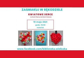 Kwiatowe serce – tutorial rękodzielniczy