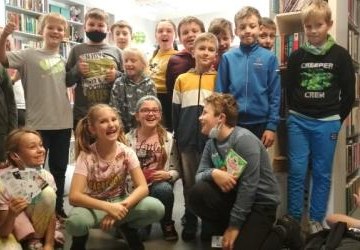 Jesienne lekcje w bibliotece