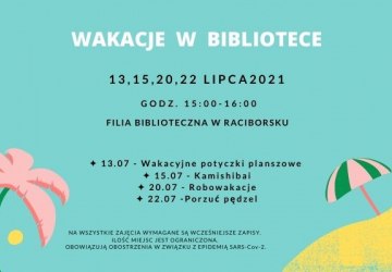 Wakacje w bibliotece w Raciborsku
