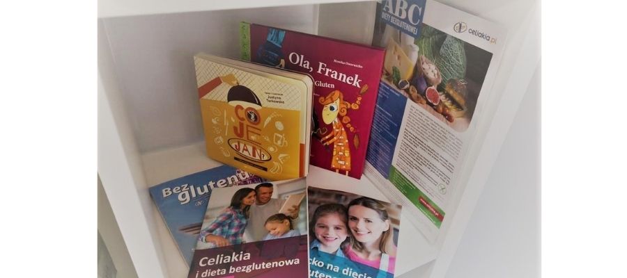 Książki o diecie bezglutenowej i celiakii dostępne w bibliotece!