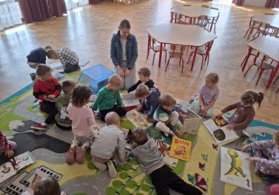 Biblioteka na wynos u przedszkolaków