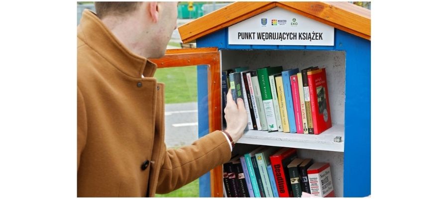 Pierwsze w Wieliczce budki bookcrossingowe już otwarte