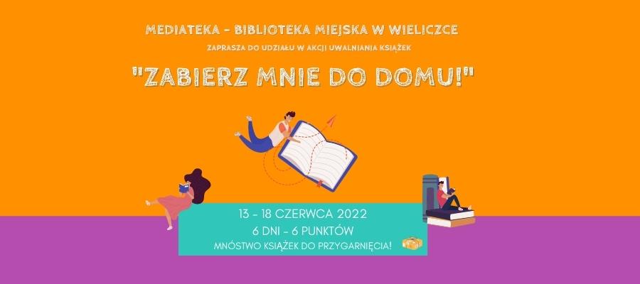 „Zabierz mnie do domu” – akcja bookcrossingowa w Wieliczce