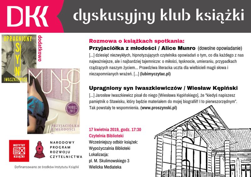 Kwietniowy klub książki w Wieliczce [+ relacja]