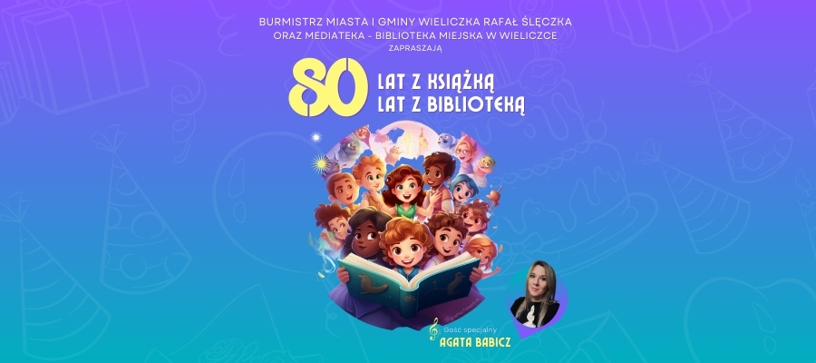 80 lat z książką, 80 lat z biblioteką!