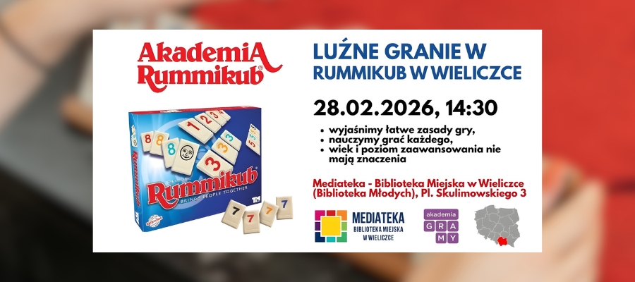 Luźne Granie w Rummikub w Wieliczce – dołącz do stołu pełnego emocji!