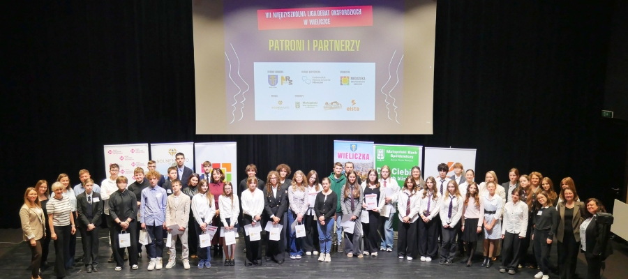 I etap Międzyszkolnej Ligi Debat Oksfordzkich w Wieliczce już za nami