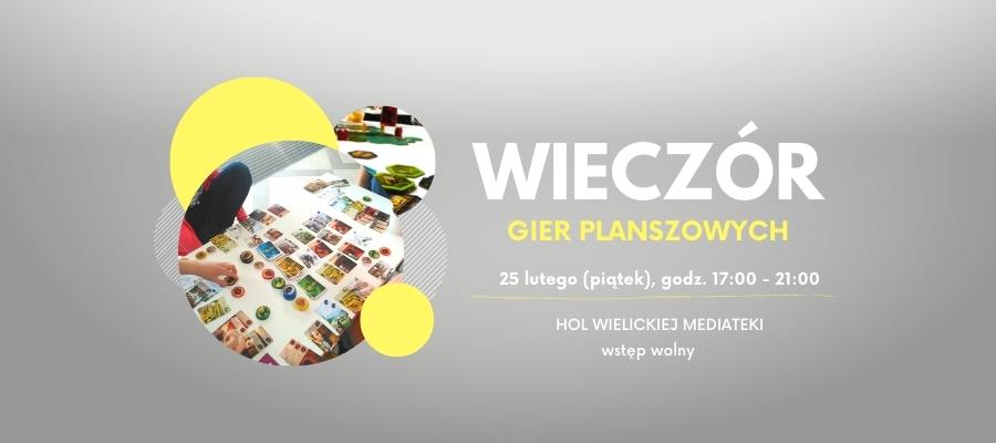 Wieczór gier planszowych – luty