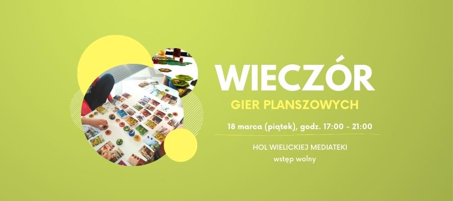 Wieczór planszówek w marcu