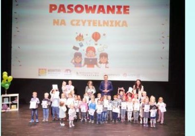 Pasowanie na czytelnika 2022