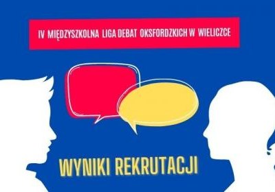 IV Międzyszkolna Liga Debat Oksfordzkich – wyniki rekrutacji