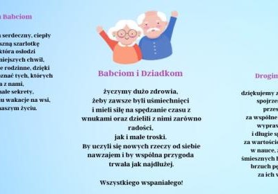 Dzień Babci i Dziadka