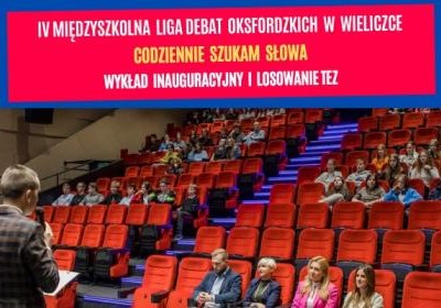 „Codziennie szukam słowa” - debaty oksfordzkie wystartowały