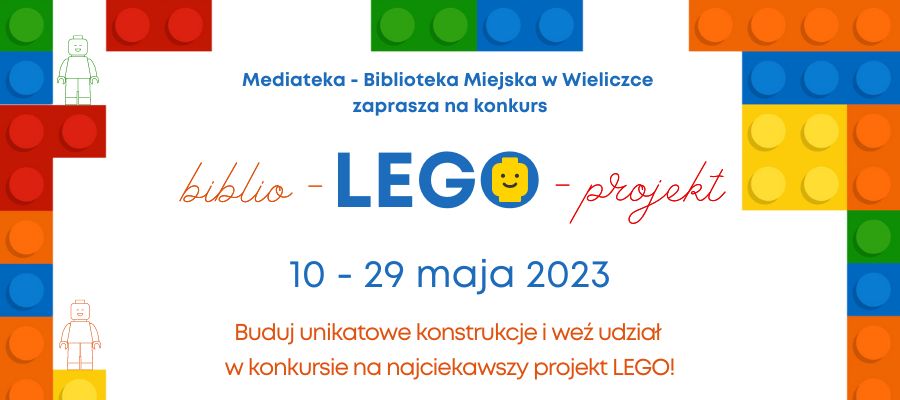 Biblio-LEGO-projekt – konkurs na najciekawszy projekt wykonany z klocków LEGO