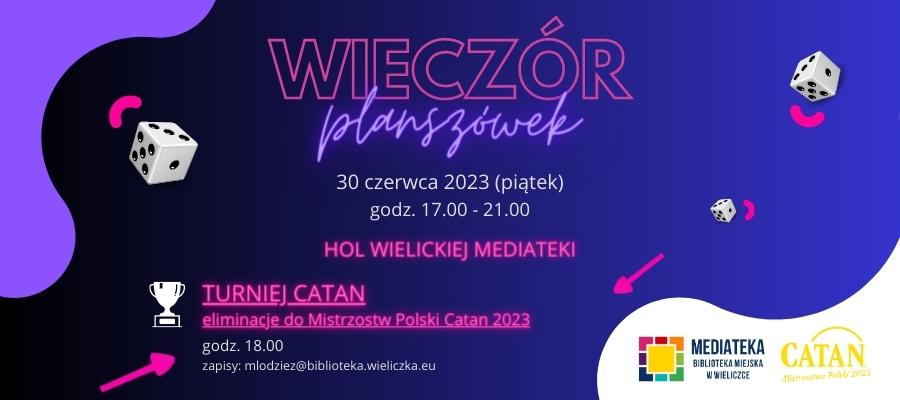 Turniej Eliminacyjny MP Catan 2023 i wieczór planszówek