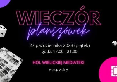 Wieczór planszówek w październiku