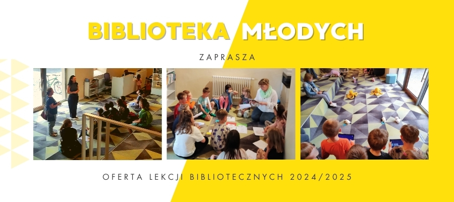 Biblioteka Młodych – oferta lekcji bibliotecznych 2024/2025