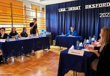Debata pokazowa w Szkole Podstawowej w Węgrzcach Wielkich