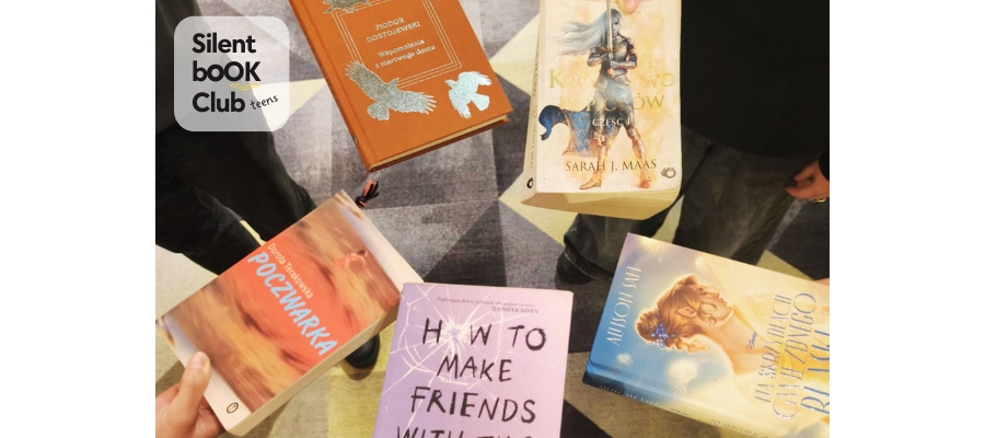 Silent Book Club dla młodzieży – pierwsze powakacyjne spotkanie za nami