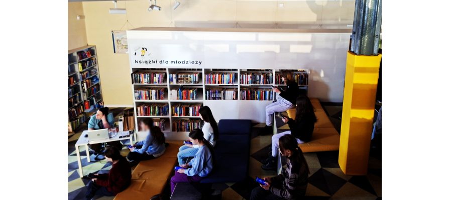 Nie tylko czytanie – ferie dla młodzieży zakończone