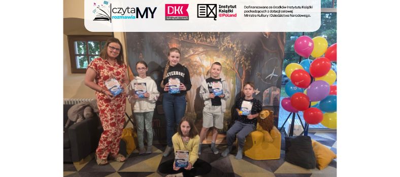 Sobotnie spotkanie DKK dla dzieci „CzytaMY – rozmawiaMY”