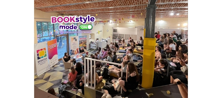 Pełna sala na pierwszym BOOKtalku. Spotkanie z Emilią Mrukbooki Jachimczyk pełne inspiracji i dobrej energii