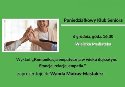 Poniedziałkowy Klub Seniora