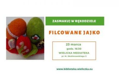 Filcowane jajko