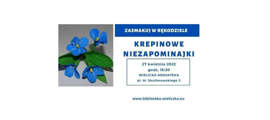 Krepinowe niezapominajki