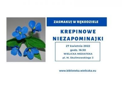 Krepinowe niezapominajki