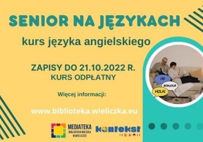 „Senior na językach” razem z wielicką biblioteką