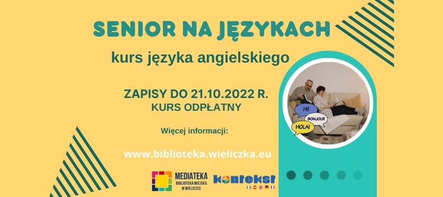 „Senior na językach” razem z wielicką biblioteką