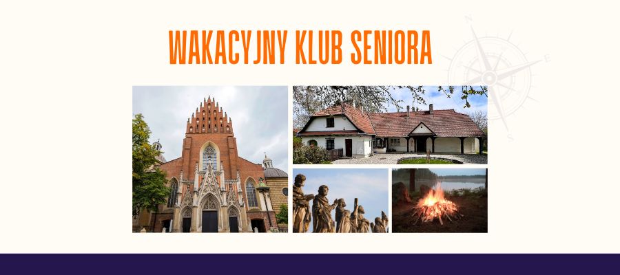 Wakacyjny Klub Seniora z biblioteką!