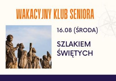 Wakacyjny Klub Seniora z biblioteką!