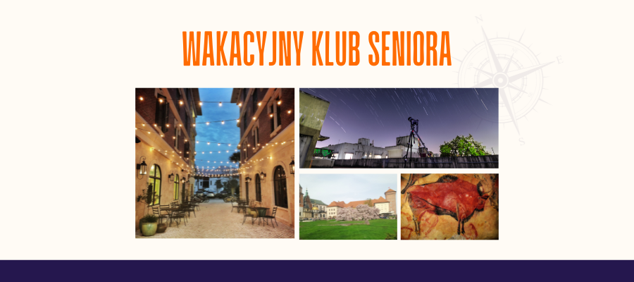 Wakacyjny Klub Seniora z biblioteką!