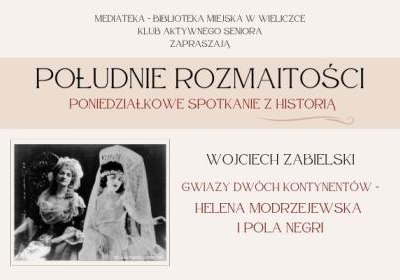 Helena Modrzejewska i Pola Negri