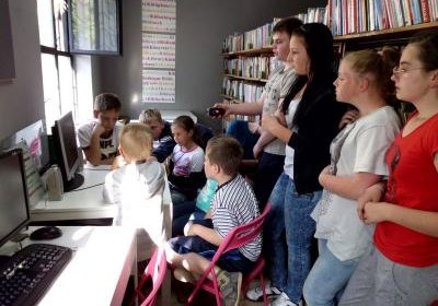 Z biblioteką i Internetem zwiedzam świat – kolejne spotkanie za nami