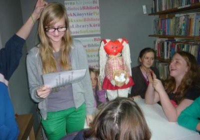 Walentynki w bibliotece
