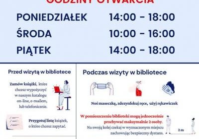 Od 1 lutego otwieramy filię biblioteczną w środę!