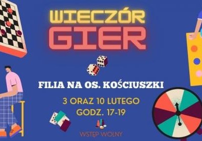 Ferie w bibliotece na os. Kościuszki