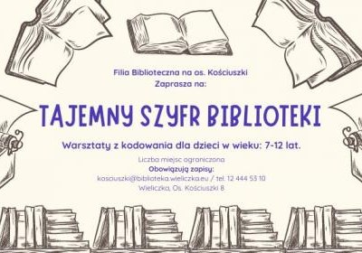 Kodowanie w bibliotce na os. Kościuszki