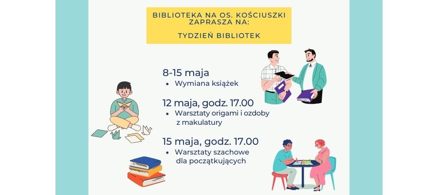 Tydzień bibliotek na os. Kościuszki