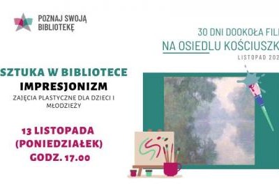 Sztuka w bibliotece – Impresjonizm