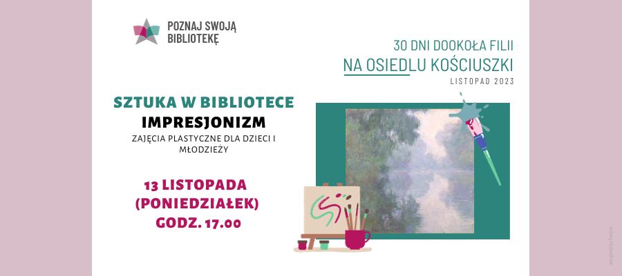 Sztuka w bibliotece – Impresjonizm