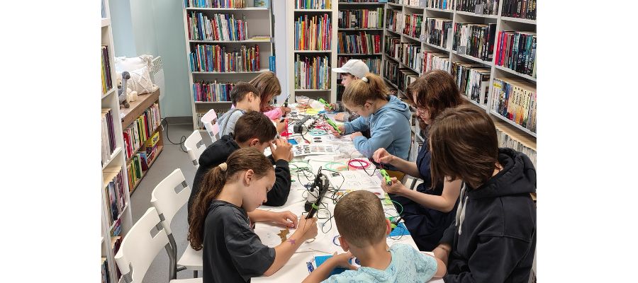 Wakacje z biblioteką na os Kościuszki