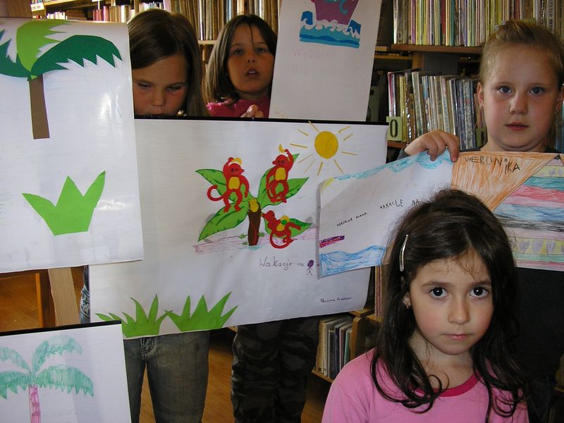 Wakacje z biblioteką zakończone