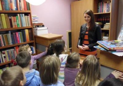 Wizyta przedszkolaków w bibliotece!