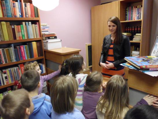 Wizyta przedszkolaków w bibliotece!